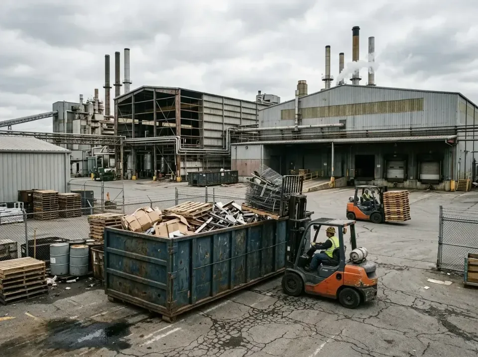 industrial-factory-scrap-conta-003 — frequently asked questions, Cheap Roll-off Dumpster Rentals in Schiller Park, IL